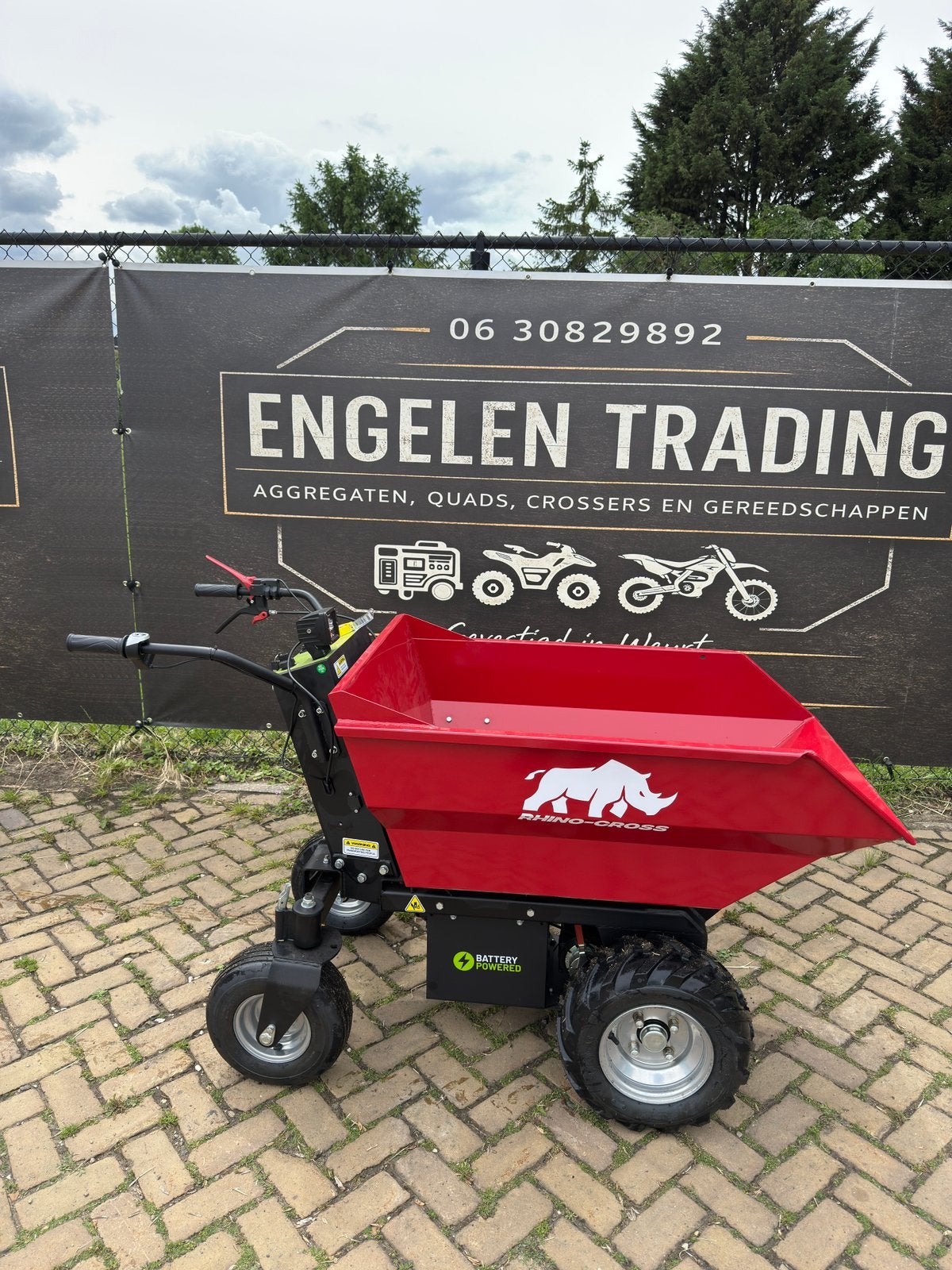 Electrische kruiwagen nieuw 500kg laadvermogen nieuw, Ophalen, Nieuw, Elektrisch