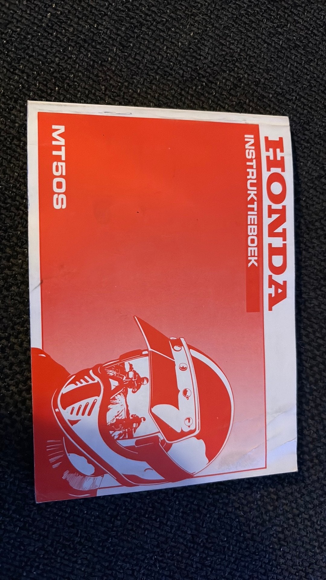 Honda instruktieboek mt50s, Fietsen en Brommers, Ophalen of Verzenden, Gebruikt
