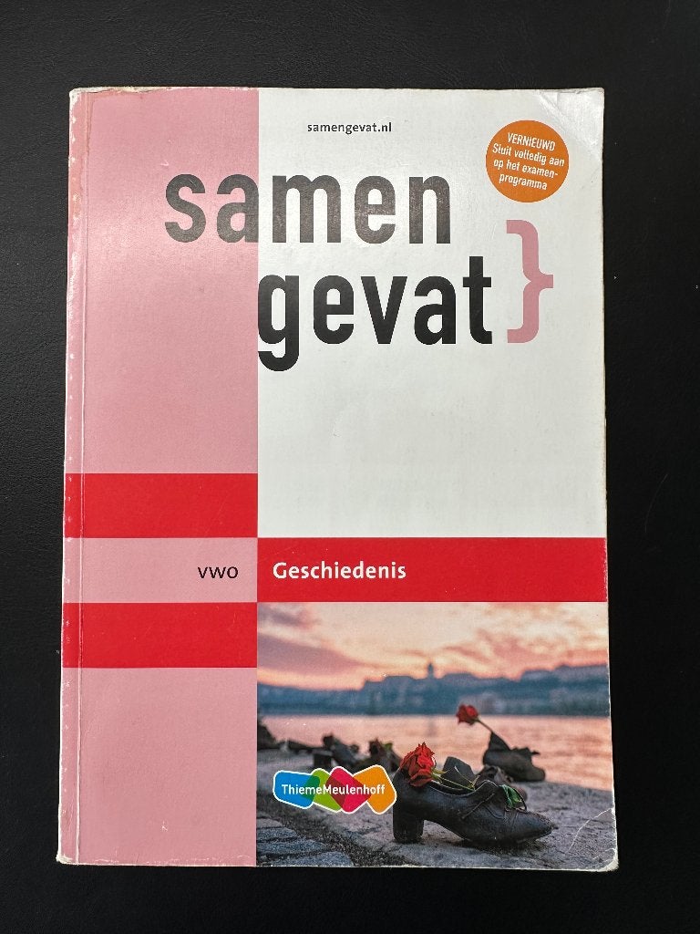 Samengevat Geschiedenis VWO, Boeken, Schoolboeken, VWO, Geschiedenis, ThiemeMeulenhoff, Ophalen of Verzenden