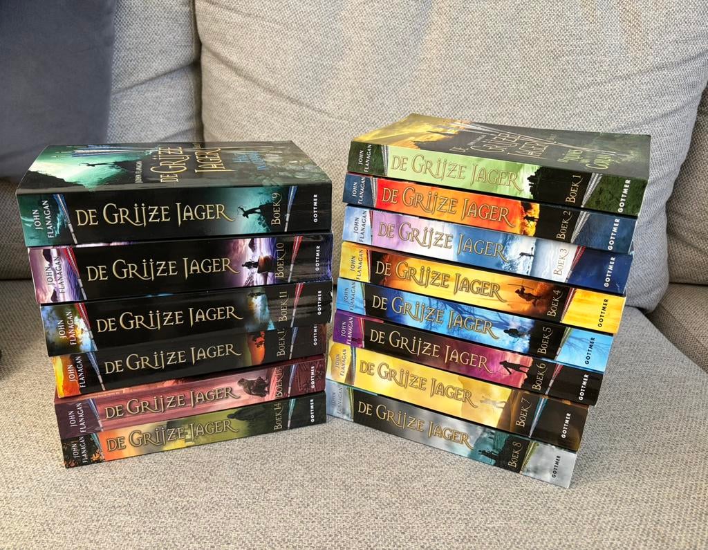 De grijze jager deel 1 tm 14 in goede staat, Boeken, Ophalen of Verzenden, Zo goed als nieuw