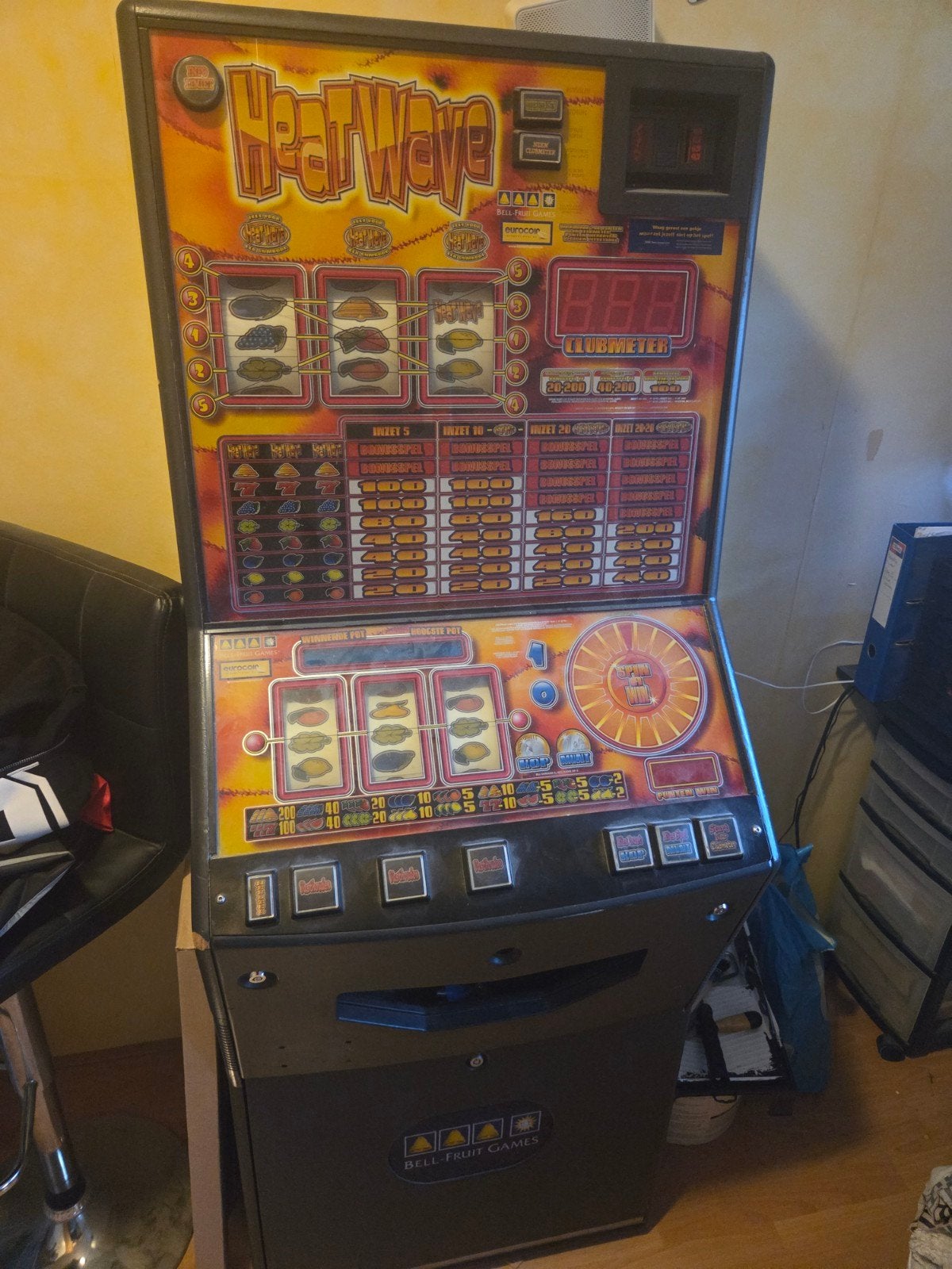 HeatWave gokkast - Bell-Fruit Games, Euro, Ophalen, Gebruikt