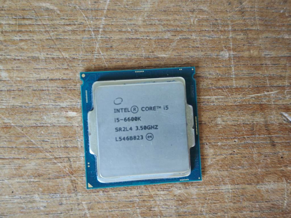 Intel Core i5-6600K Processor - 3.50GHz Quad-Core, Computers en Software, Processors, Gebruikt, 4-core, 3 tot 4 Ghz, Ophalen of Verzenden