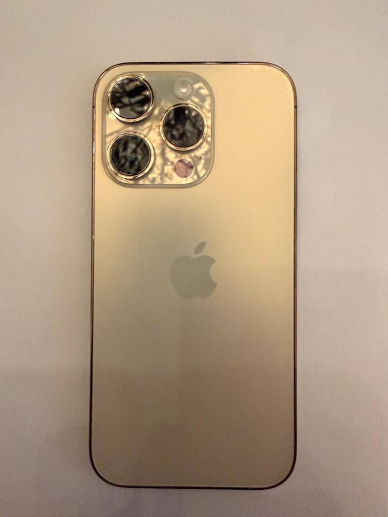 iPhone 14 Pro, Telecommunicatie, Mobiele telefoons | Apple iPhone, Ophalen of Verzenden, Zo goed als nieuw, Goud, 128 GB
