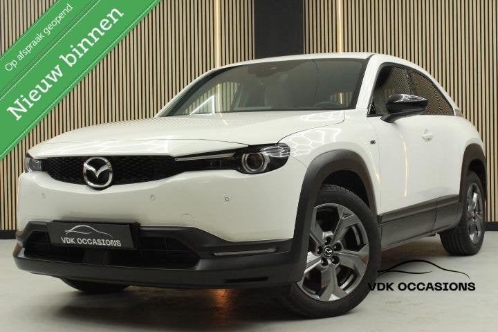 Mazda MX-30 e-SkyActiv EV 145 Exclusive-line 36 kWh|HUD|MEM, Auto's, Mazda, Gebruikt, Wit, Automatische klimaatregeling, MX-30
