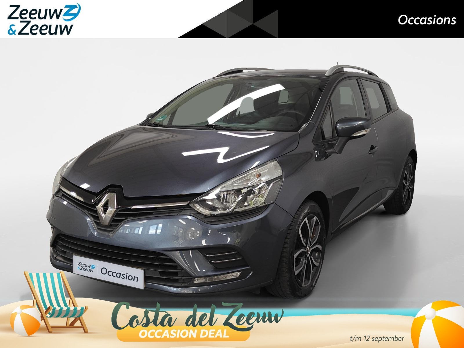 Renault Clio Estate 1.2 TCe Zen AUTOMAAT NAVI AIRCO CRUISE C, Auto's, 12 maanden, Stof, Gebruikt, Euro 6