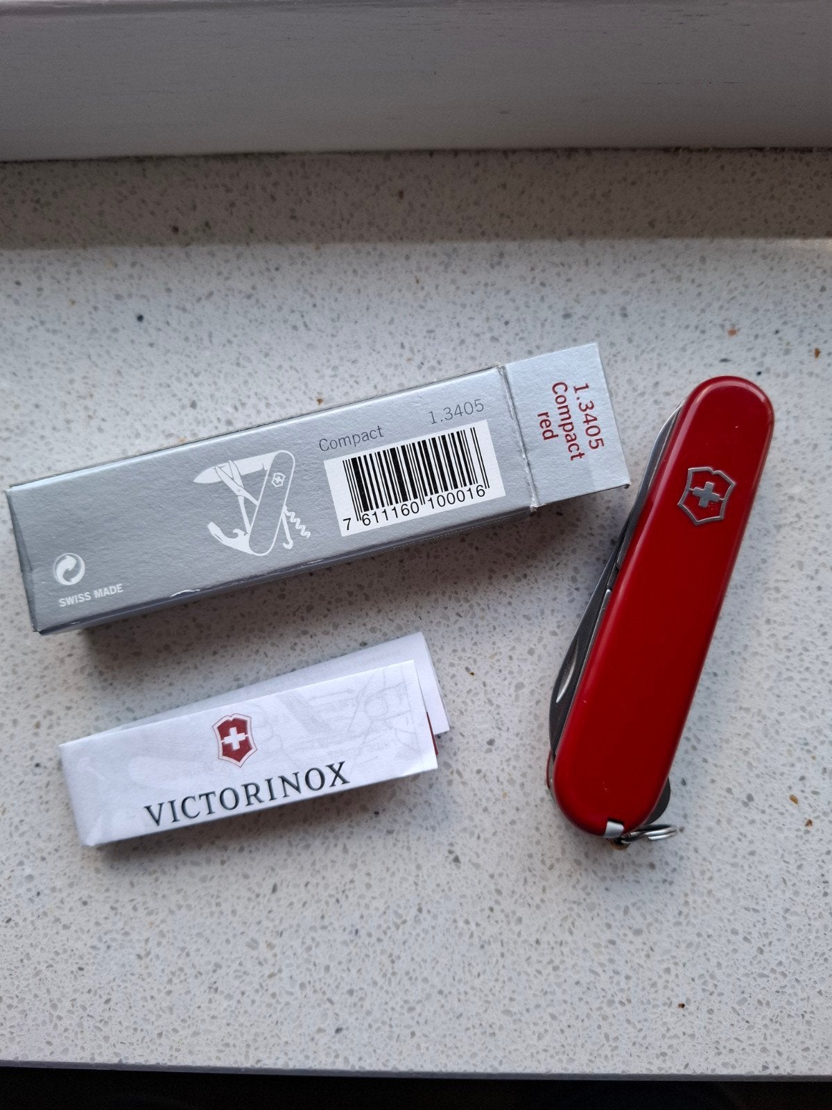 Victorinox Compact mes zakmes, Ophalen of Verzenden, Gebruikt