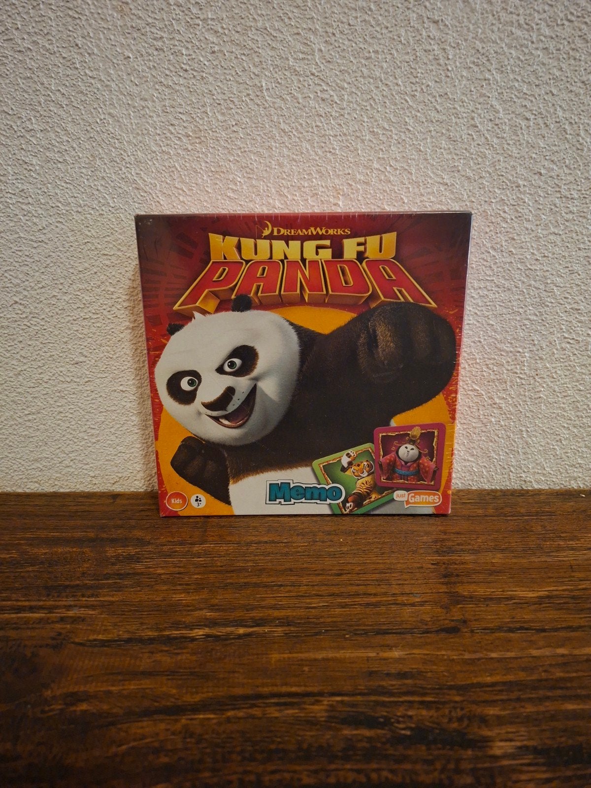 Kung Fu Panda Memo Spel - Nieuw en Geseald, Een of twee spelers, Ophalen of Verzenden, Nieuw, Just Games