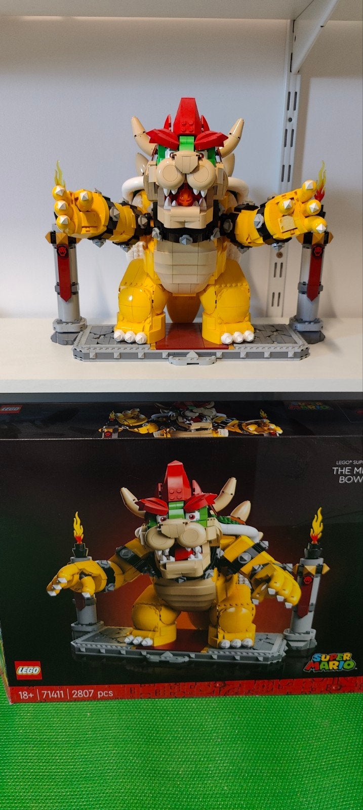 LEGO Super Mario De Machtige Bowser (71411), Ophalen of Verzenden, Zo goed als nieuw