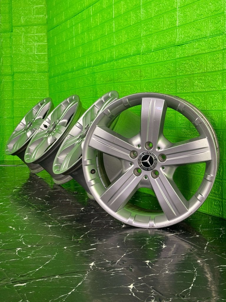 Originele Mercedes GLE ML Klasse velgen 18" 5x112 ET53 W164, Niet ingevuld, 18 inch, Gebruikt, Velg(en)