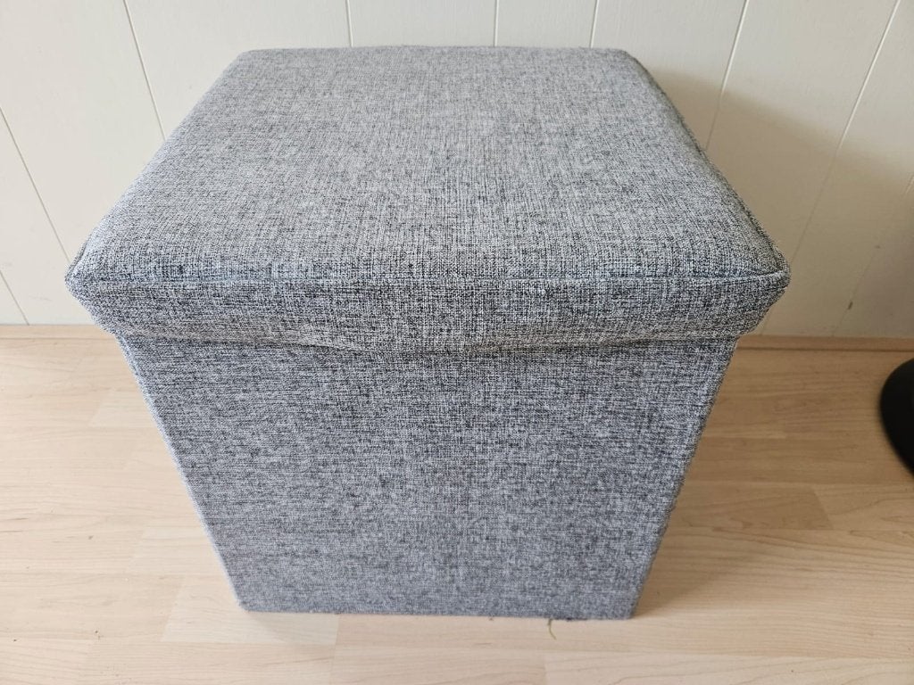 Opberg poef, Huis en Inrichting, Hout, Minder dan 50 cm, Vierkant, Minder dan 50 cm