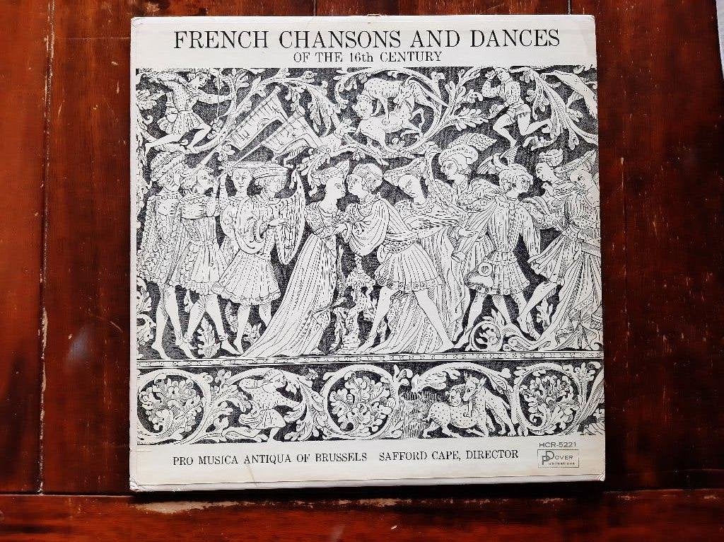 LP French chansons and dances of the 16th century / Var.art., Cd's en Dvd's, Vinyl | Verzamelalbums, LP, Gebruikt, Overige genres