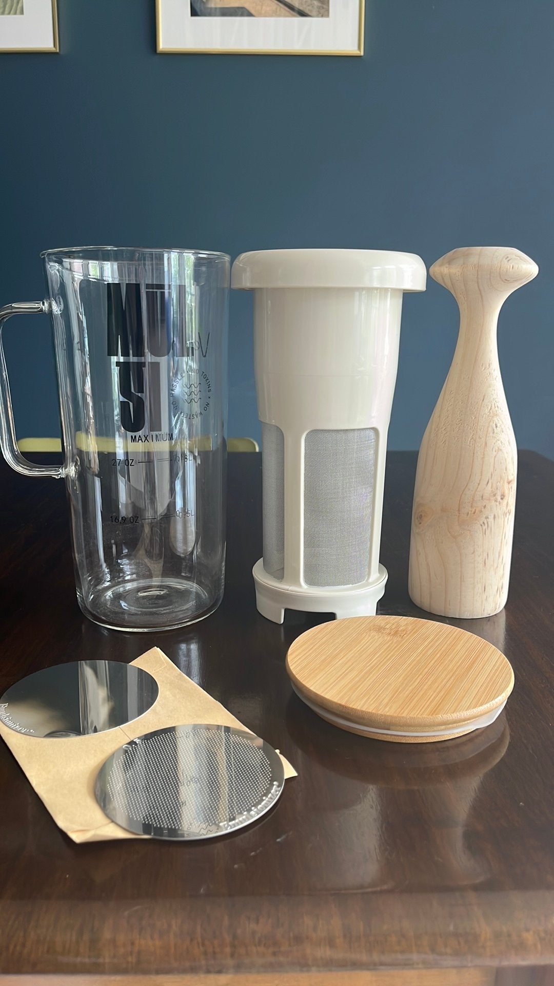 MULSI - Voor het maken van plantaardige melk vervangers, Witgoed en Apparatuur, Keukenmixers, 2 tot 3 liter, Ophalen, Nieuw, 1 snelheid