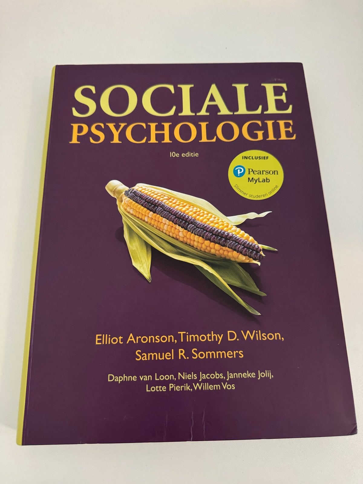 Sociale Psychologie - 10e editie (Aronson, Wilson, Sommers), Ophalen of Verzenden, Gamma, Zo goed als nieuw, HBO
