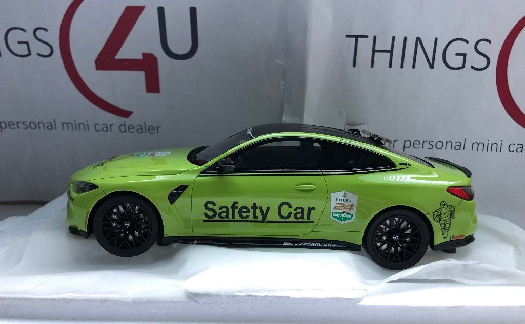 Truescale Topspeed 1:18 BMW M4 Safety Car 24H Daytona 2022, Hobby en Vrije tijd, Ophalen of Verzenden, Nieuw, Auto, Overige merken