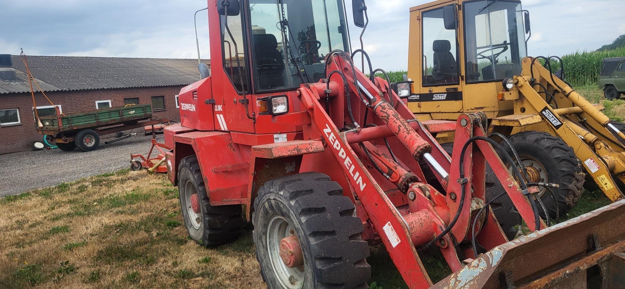 wiellader schaef zeppelin zl10 (bj 1996), Wiellader of Shovel