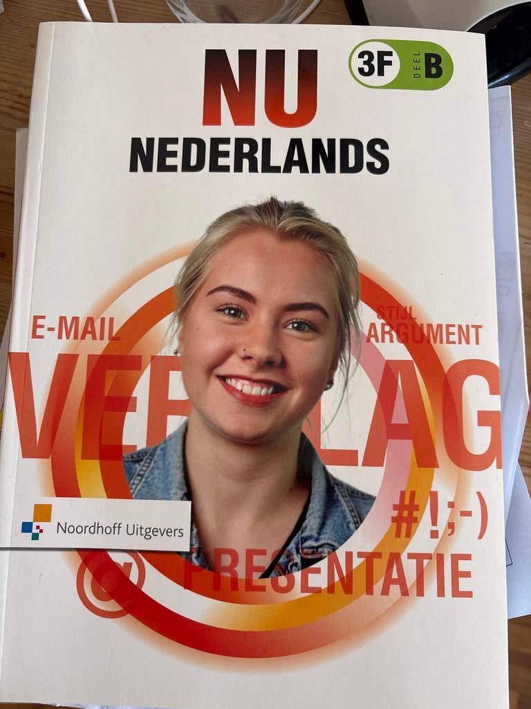 NU Nederlands 3F Deel B - Noordhoff Uitgevers, Boeken, Schoolboeken, Gelezen, Nederlands, Overige niveaus, Ophalen of Verzenden