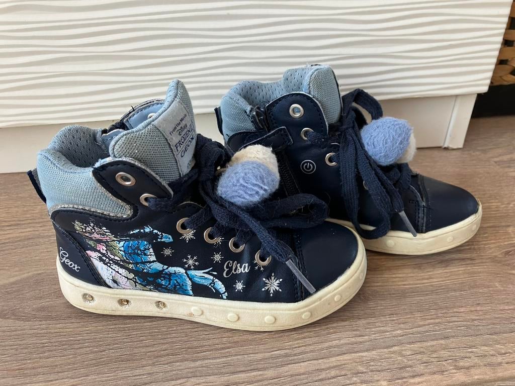 Geox sneakers maat 27 frozen, Jongen of Meisje, Schoenen, Ophalen of Verzenden, Zo goed als nieuw