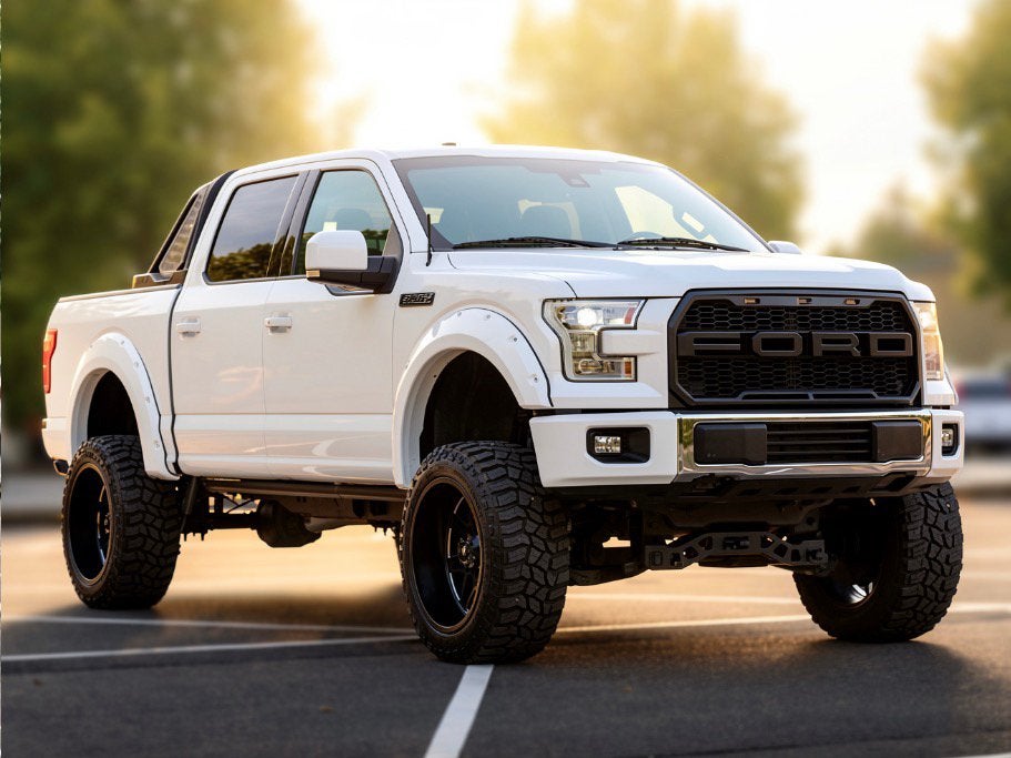 Ford F-150 V8 LPG KING RANCH 2015 lage bijtelling!  140dkm, Auto's, Automaat, 390 pk, Wit, Leder