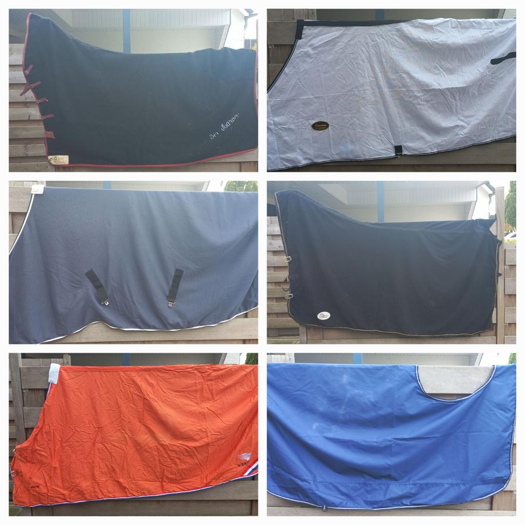 Diverse zweetdekens, dekjes, bitten en meer, Dieren en Toebehoren, Full (L), Ophalen, Gebruikt, Deken