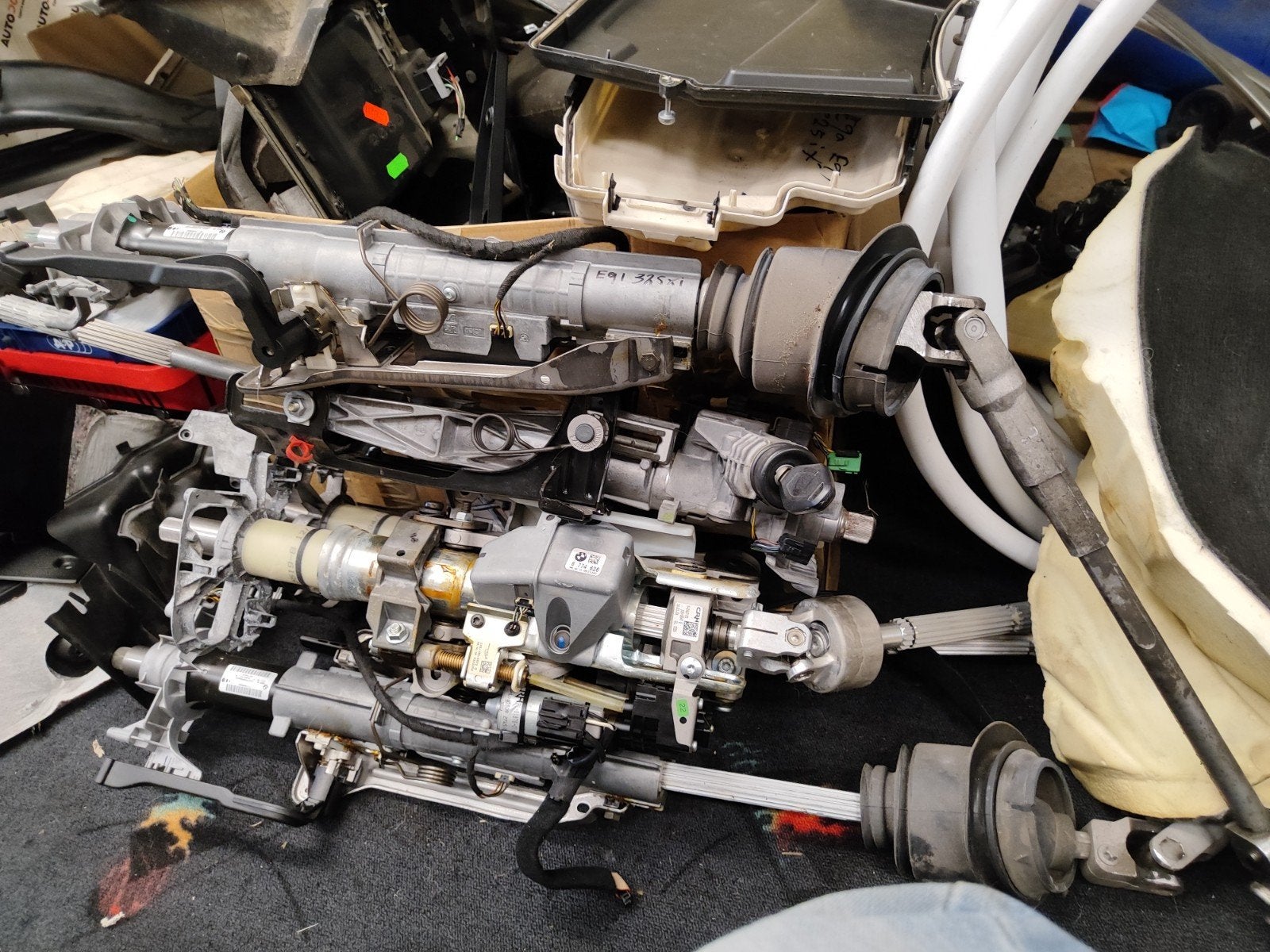 Stuurkolom BMW E91 E90 E87 E81 E60 E61, Auto-onderdelen, Ophalen, BMW