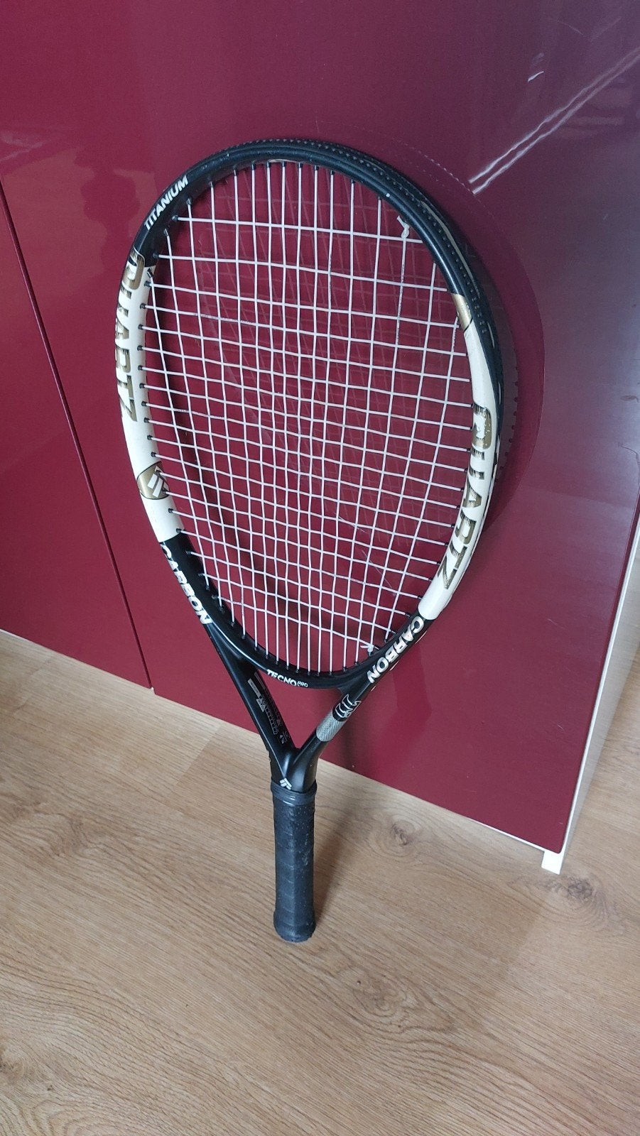 Tecno Pro Titanium Carbon Tennisracket L2, Gebruikt, Ophalen of Verzenden, Racket, L2