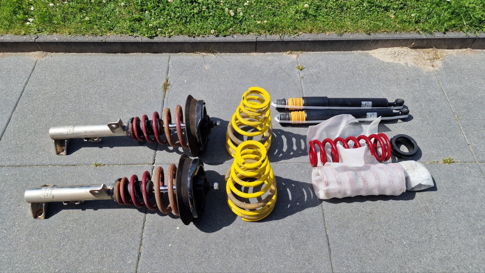 Eibach/KW schroefset street pro, Auto-onderdelen, Ophanging en Onderstel, Ophalen of Verzenden, Gebruikt, Mercedes-Benz