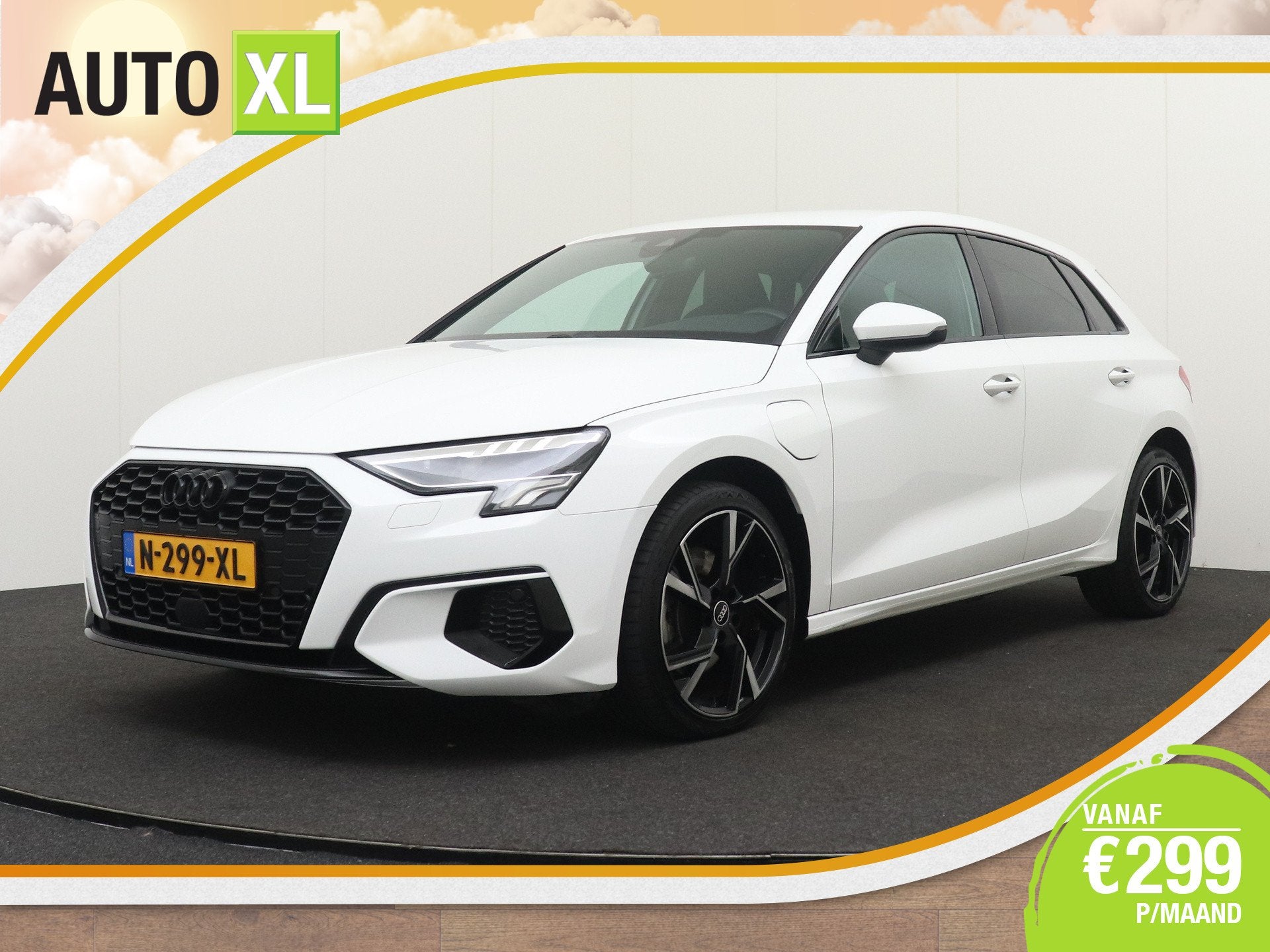Audi A3 Sportback 40 204 PK TFSI e Sport 18'LMV Camera S-Lin, Dealer onderhouden, Stof, Gebruikt, 4 cilinders