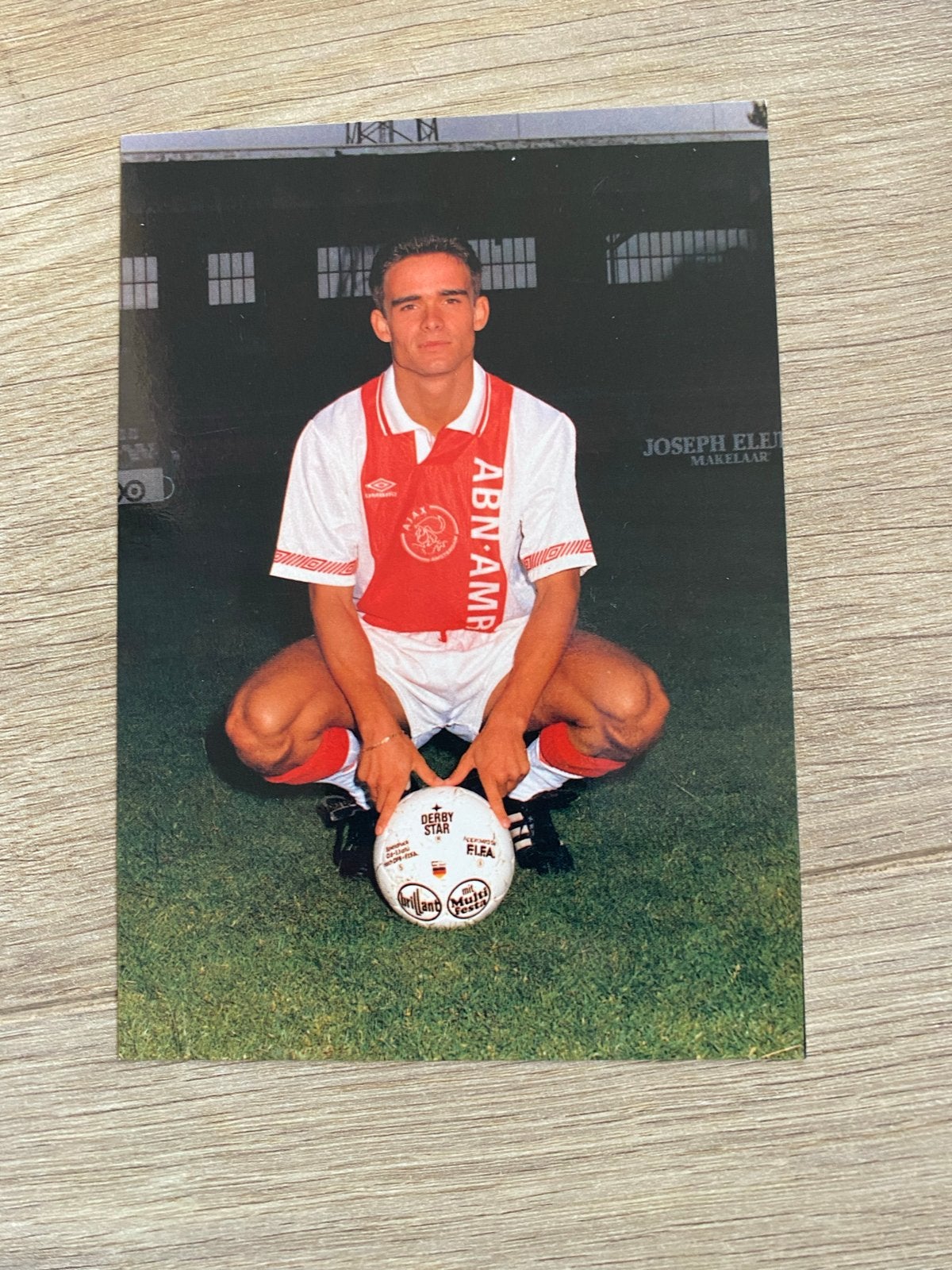 Spelerskaart Marc Overmars - Ajax, Ophalen of Verzenden, Zo goed als nieuw, Ajax, Spelerskaart