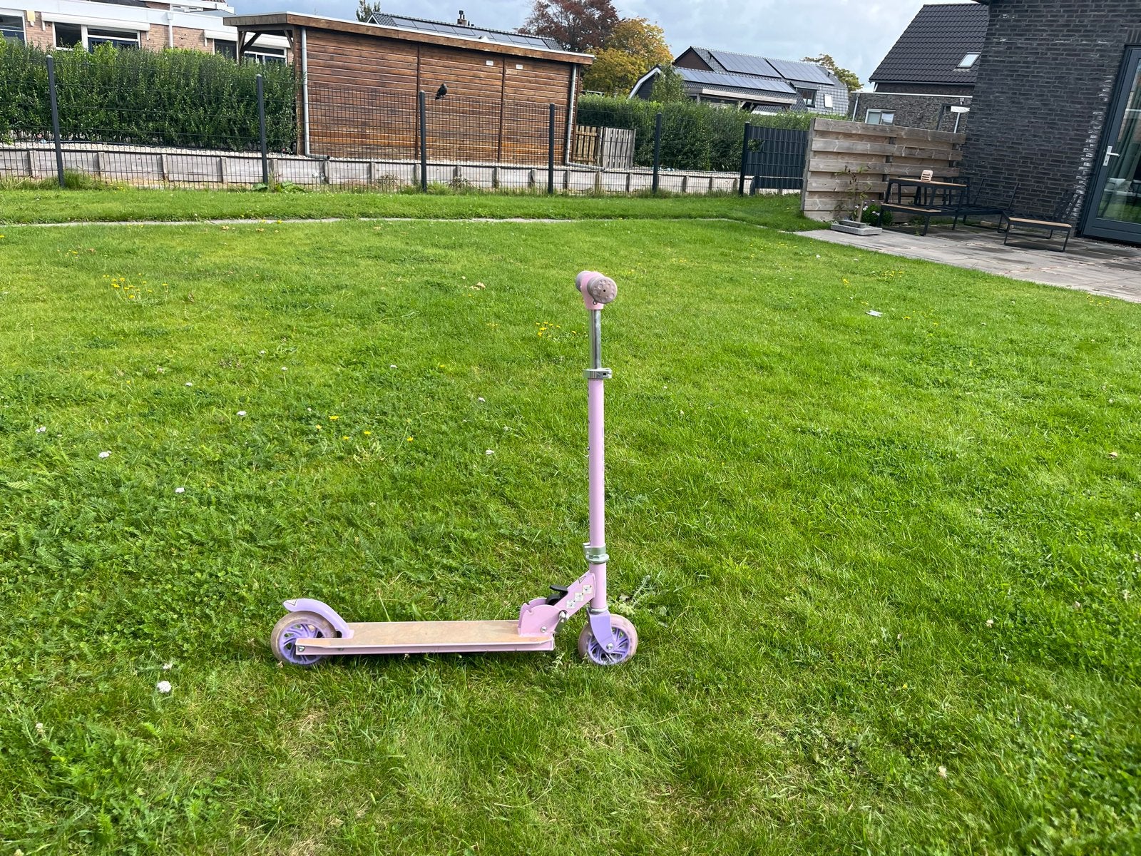 Roze kinderstep - Gebruikt maar in goede staat, Ophalen, Gebruikt, Gewone step
