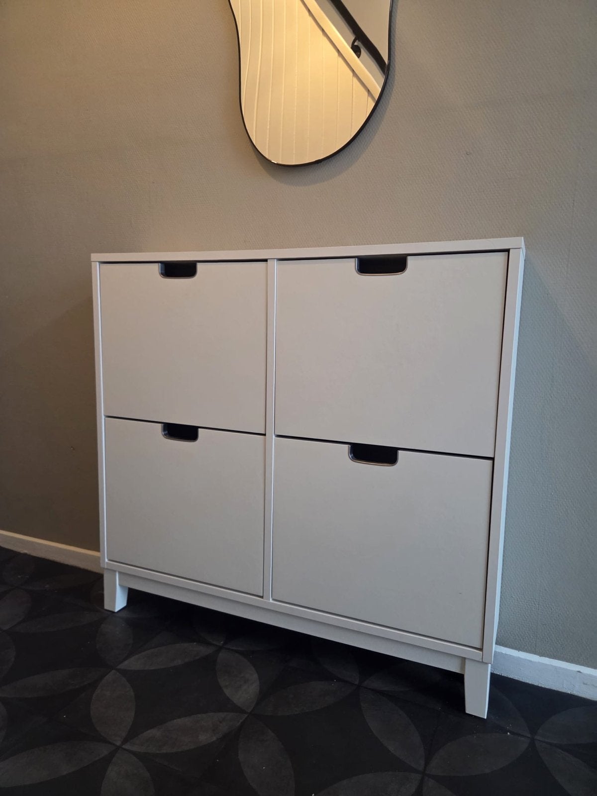 IKEA schoenenkast met 4 vakken - Wit, Ophalen, Zo goed als nieuw