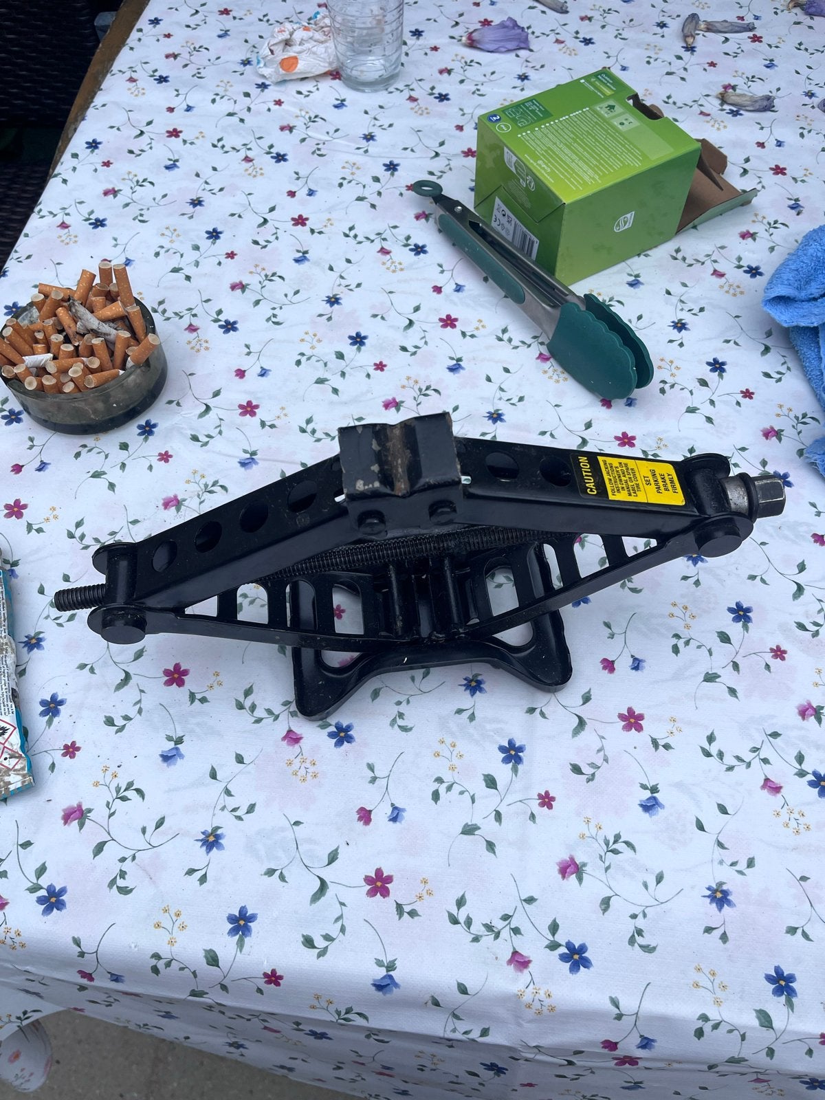 Stevige Schaarkrik voor Auto - Gebruikt, Ophalen of Verzenden, Gebruikt, Mechanisch, Schaarkrik