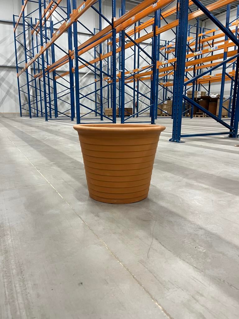 Terracotta Pot Nieuw, Tuin en Terras, Bloempotten, Ophalen, 40 cm of meer, Rond, Nieuw