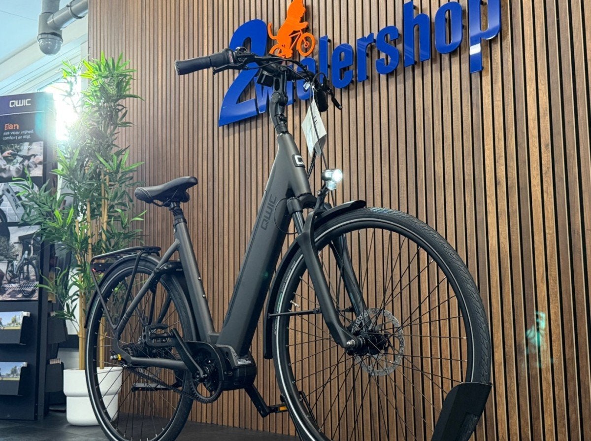 INTER Tour Lowstep L Jet Black 540Wh, Fietsen en Brommers, Elektrische fietsen, Ophalen, Qwic, -, -
