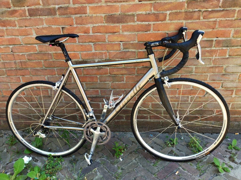 Gazelle  Titanium Jarenlang in de schuur still staan nieuw, Fietsen en Brommers, 28 inch, Zo goed als nieuw, Meer dan 20 versnellingen