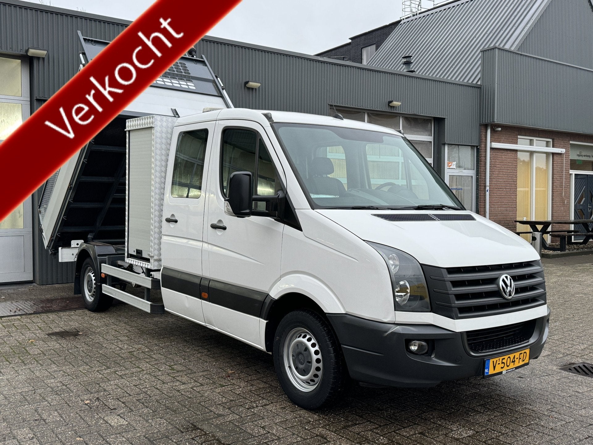 Volkswagen Crafter 2.0 TDI Maxi Kipper 3500kg trekgewicht Eu, Auto's, Bestelauto's, Achterwielaandrijving, 4 cilinders, 2707 kg