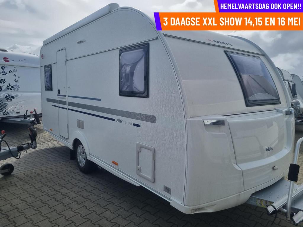 Adria - HEMELVAART OPEN! RUIM 200 CARAVANS OP VOORRAAD, Caravans en Kamperen, Luifel, Rondzit, Bedrijf, Adria