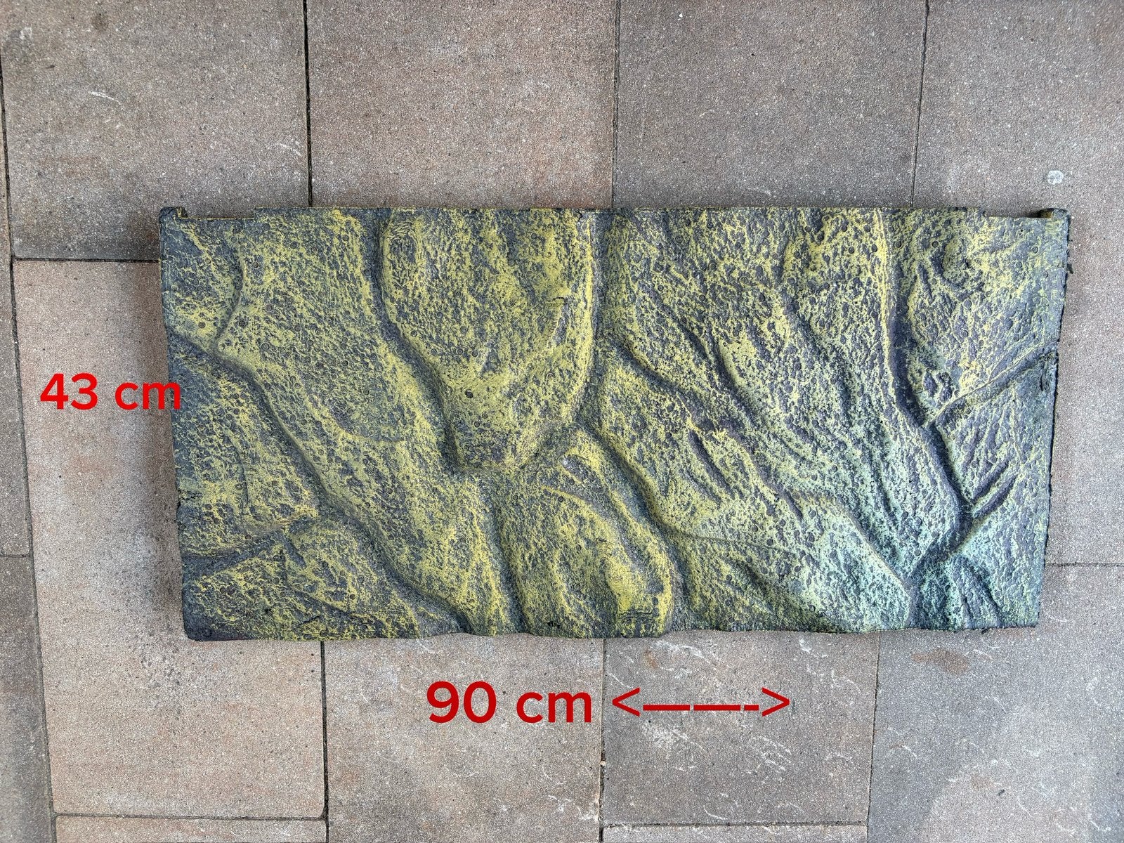 Aquarium achtergrond (90x43cm), Ophalen of Verzenden, Plant(en), Steen of Hout