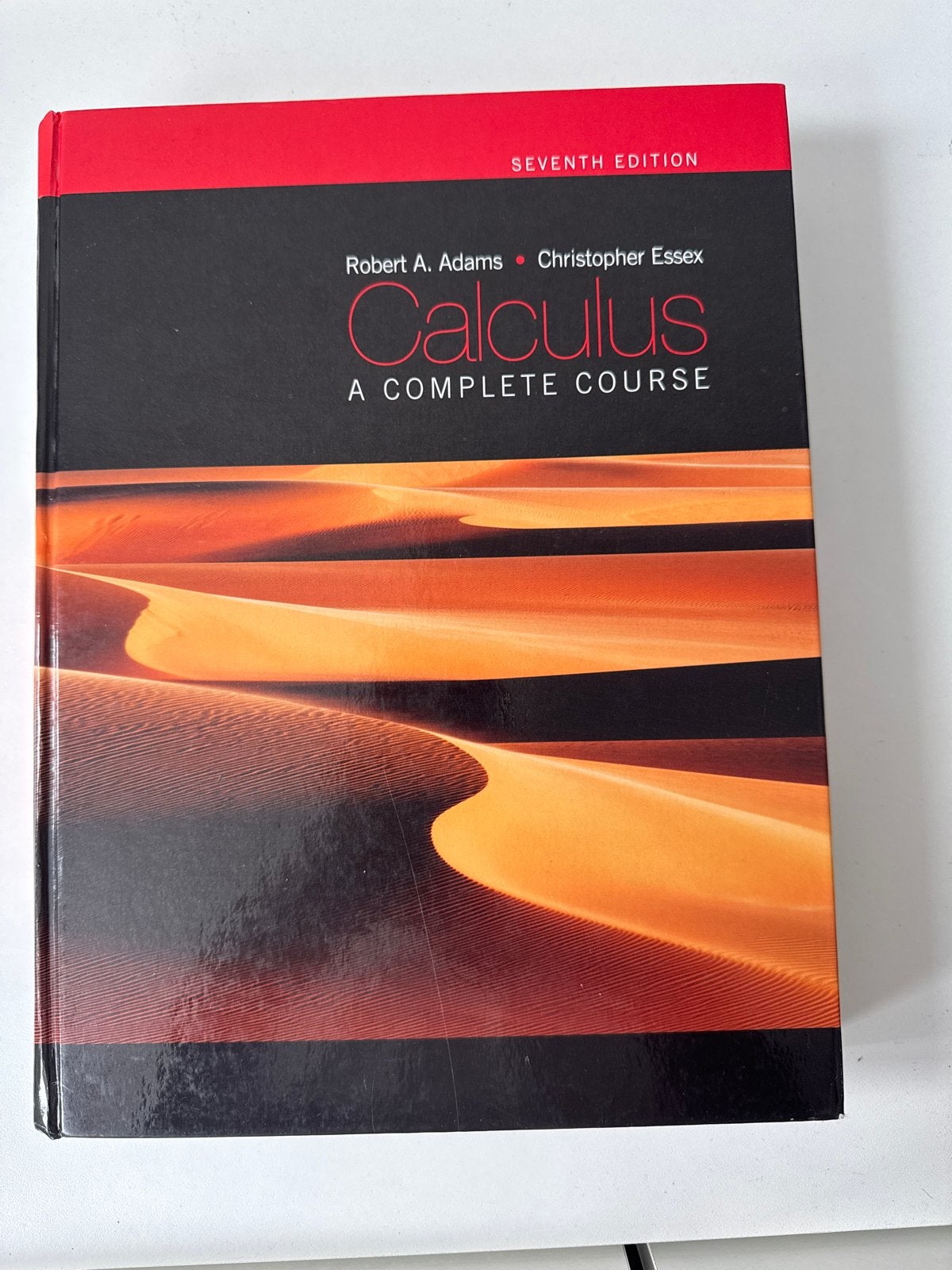 Calculus: A Complete Course - Robert A. Adams (7e editie), Boeken, Ophalen of Verzenden, Beta, Zo goed als nieuw, WO