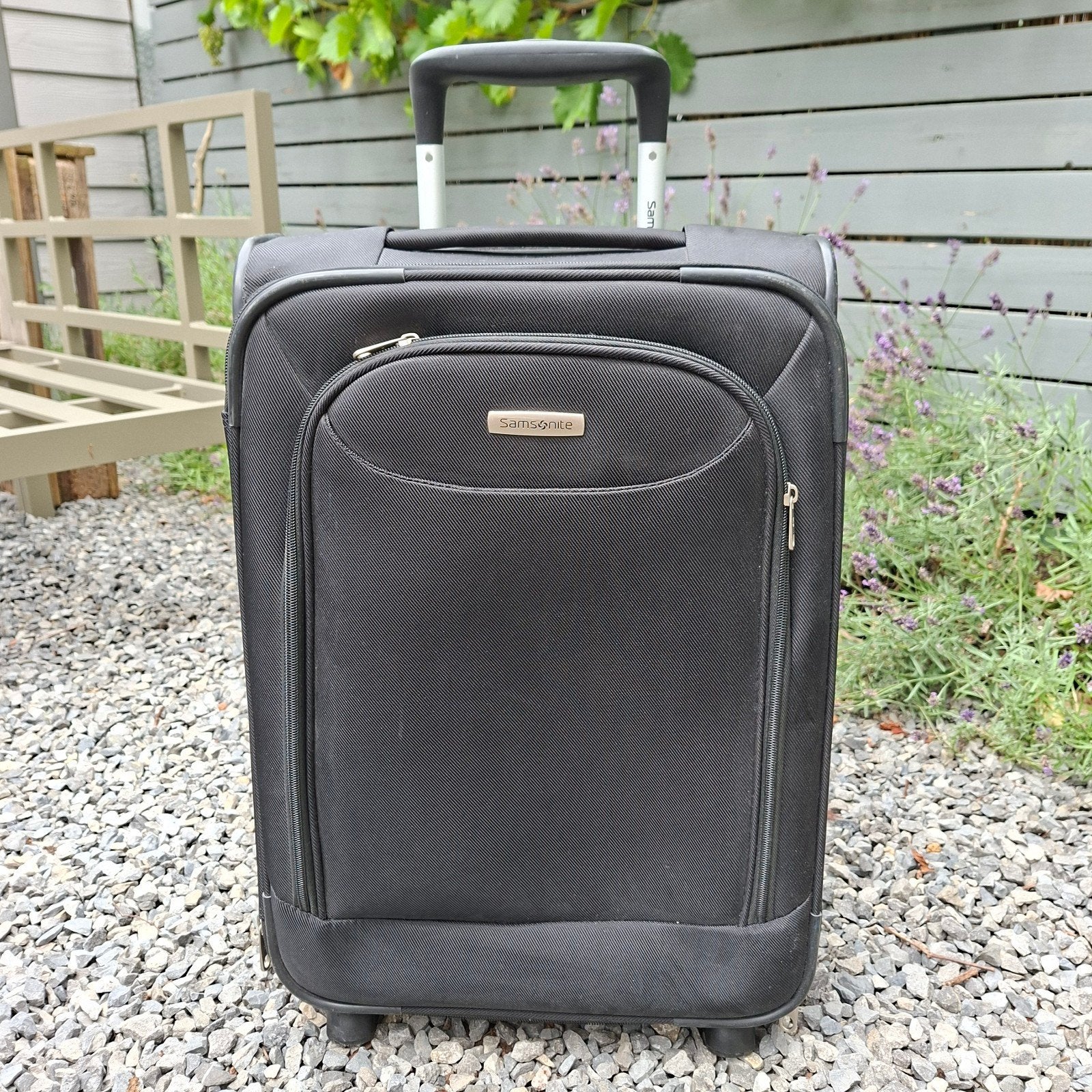 Samsonite Handbagage Koffer - Zwart - 34x54x20 cm, Wieltjes, Gebruikt, 20 tot 30 cm, Zwart