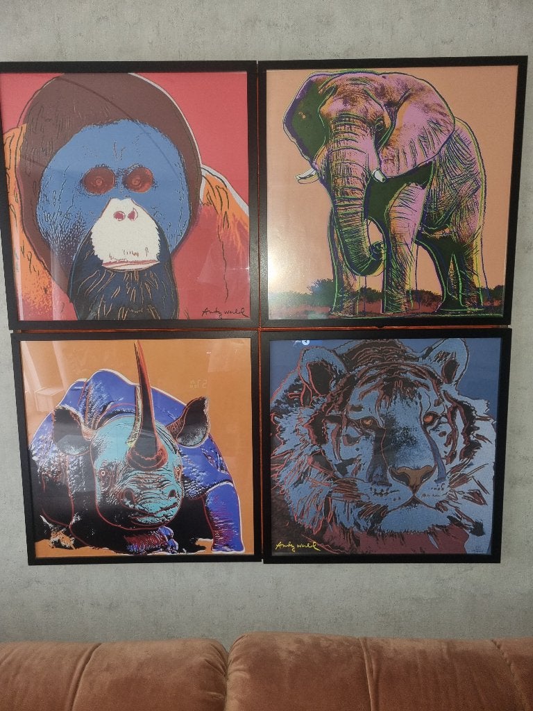 andy warhol, Ingelijst, Ophalen, Lithografie