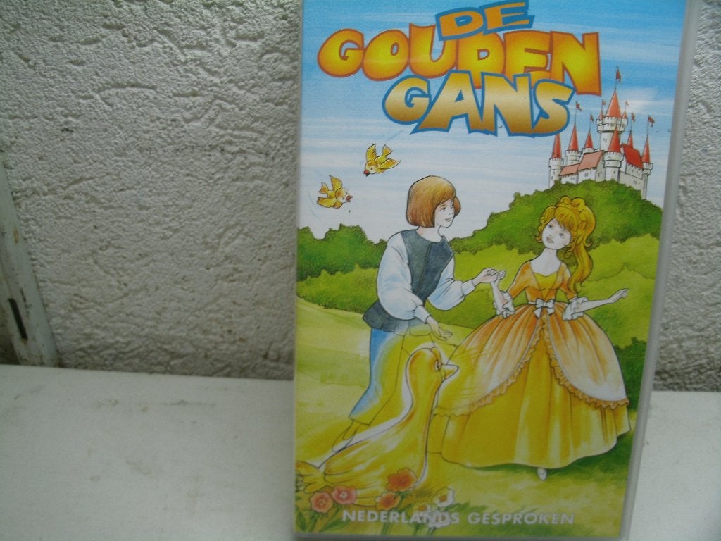 vhs 146a de gouden gans ned gespr, Cd's en Dvd's, Alle leeftijden, Ophalen of Verzenden, Gebruikt