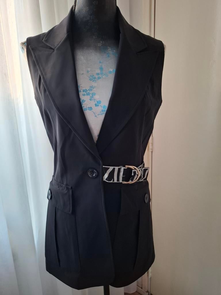 ZIP73 Gilet - Mouwloos. Zwart. Maat 36. Nieuw!, ZIP73, Zwart, Nieuw, Ophalen of Verzenden