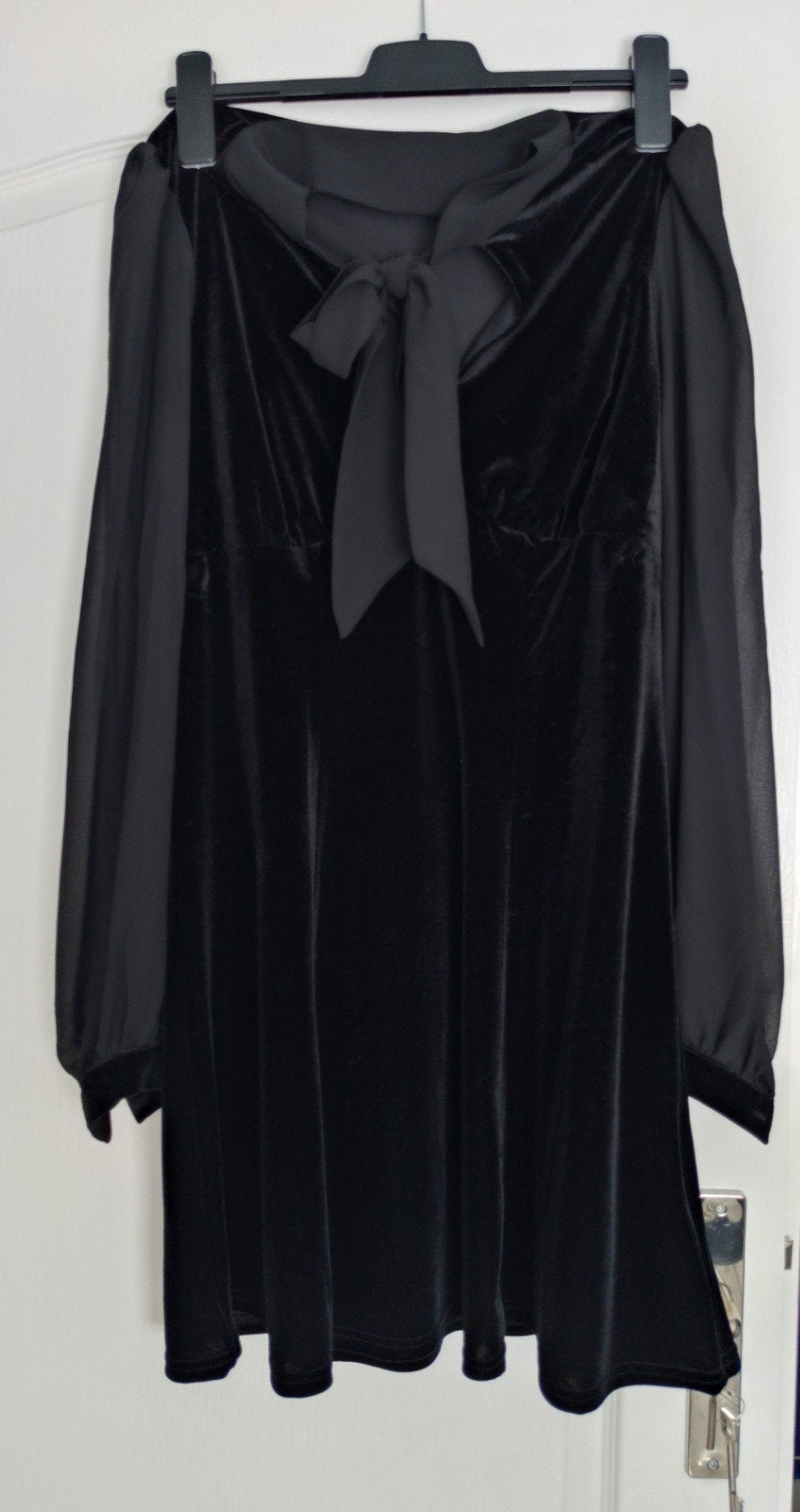 Hell Bunny Gabriella gothic mini dress, Verzenden, Zwart, Maat 42/44 (L), Nieuw