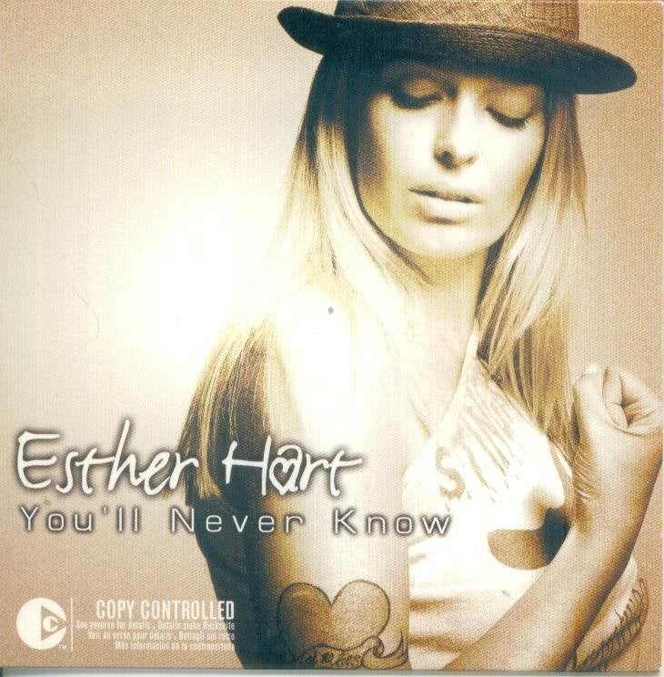 cd-single van Esther Hart - You\'ll never know, Verzenden, Zo goed als nieuw, Pop