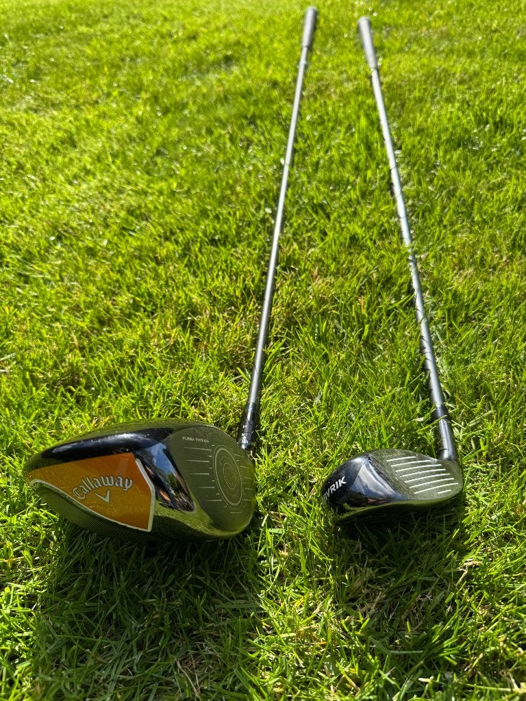 Golfclubs Callaway : Mavrik Driver en Hybride, Ophalen, Zo goed als nieuw