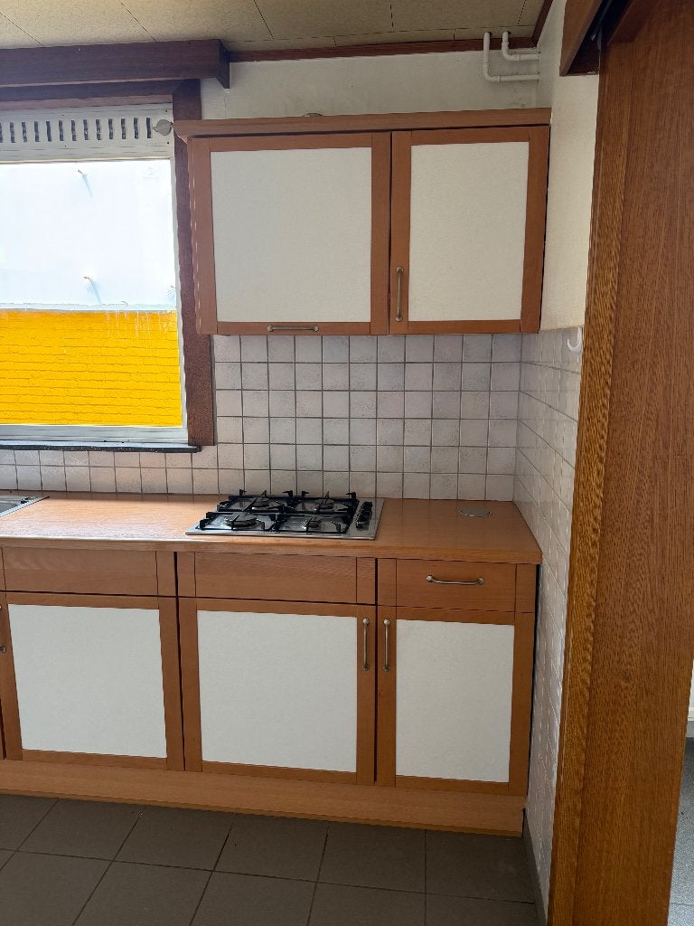 Keuken, Ophalen, Gebruikt, Bruin, Enkelwandige keuken
