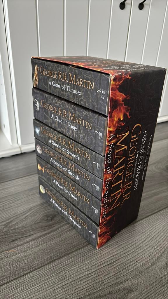 A song of ice and fire boxset engels, Ophalen of Verzenden, Zo goed als nieuw