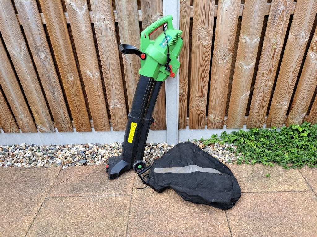 bladblazer, Tuin en Terras, Ophalen, Gebruikt, Florabest, Met opvangzak
