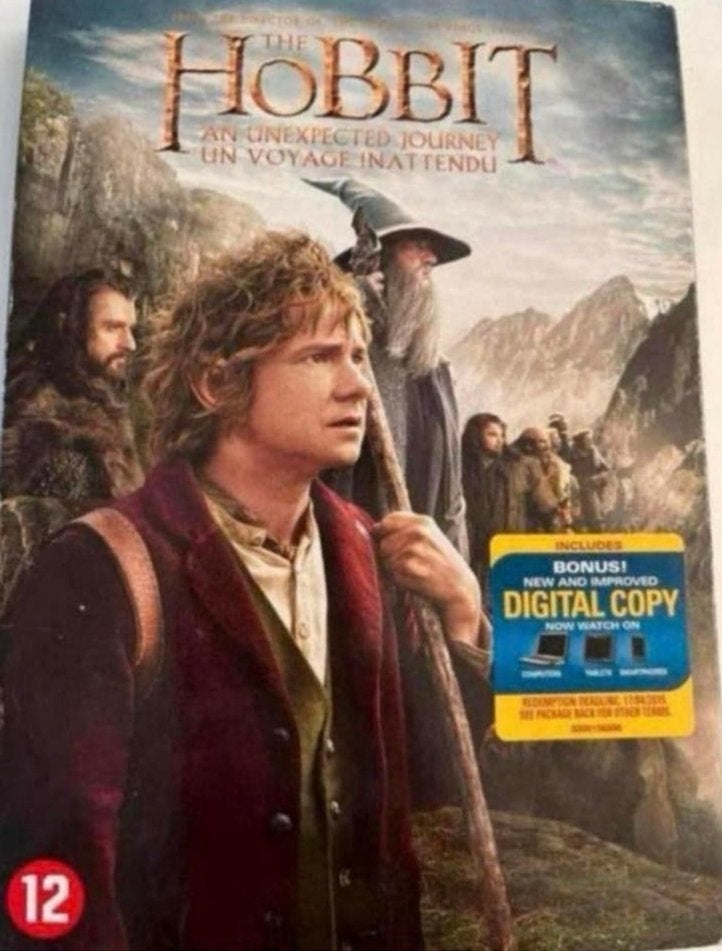 The Hobbit: An Unexpected Journey (Nederlands ondertiteld), Vanaf 12 jaar, Ophalen of Verzenden, Zo goed als nieuw