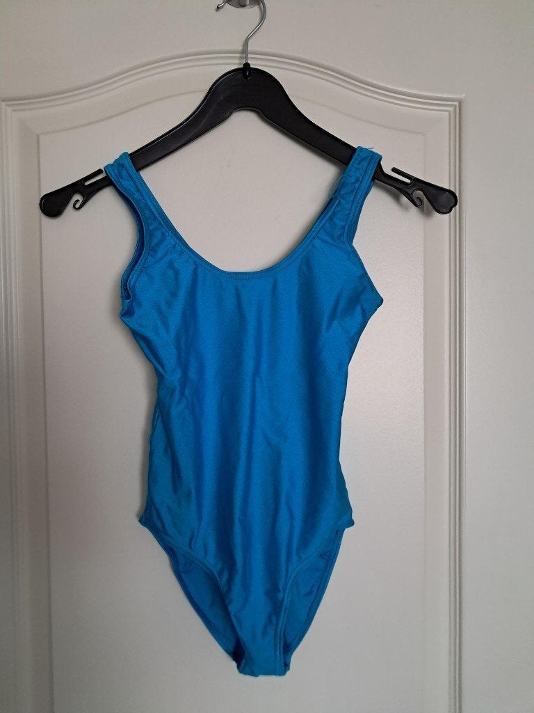 kinder ballet pakje  S Blauw, Ophalen of Verzenden, Zo goed als nieuw, Kleding